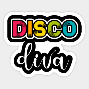 Disco Diva Sticker